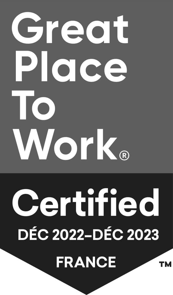 GreatPlaceToWork certified D‚cembre2022 Nivgris