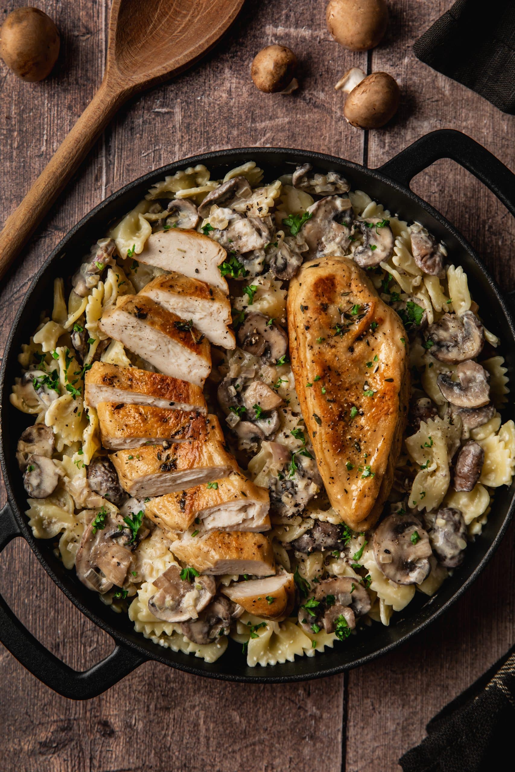 2024 11 SWAP filet Mushroom pasta 1 scaled